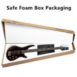 [Do Not Sell on Amazon] GIB Electric 5 String Bass Guitar Full Size Bag Strap Pick Connector Wrench Tool Earth Brown - Image 14