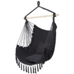 Pillow Tassel Hanging Chair Gray - Image 6