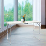 120 x 60 x 70 4Ft Portable Multipurpose Folding Table White - Image 31