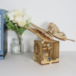 MUSIC PARK 3d Wooden Puzzle Carousel Music Box Handmade Assembly Model Kit Holidays Birthdays Christmas Gifts - Image 4