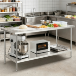 Stainless Steel Prep Table ﻿ - Image 5