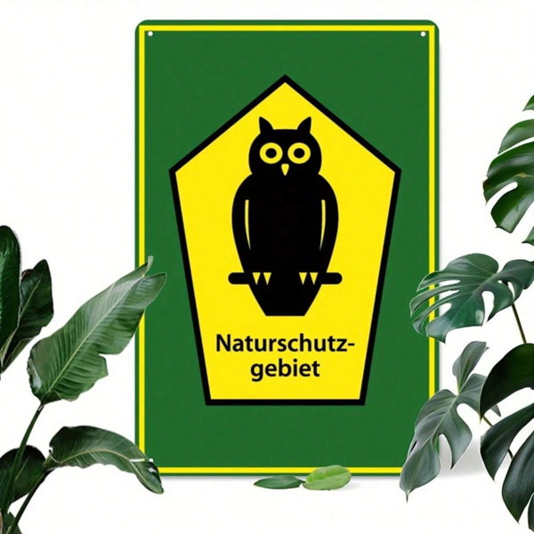 94923995-1163-4b1d-9937-8bdb575ebab0.png CIFbuy 1pc German Nature Reserve Tin Sign, Hard Foam Board Wall Decor, UV Protected Unframed Art Plaque, Unframed Art Plaque, Vintage Metal P TiikTok, TiikTok, otected Unframed Art Plaque Self- Hckup Logiopl Por - Image 1
