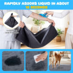 150 Pack Activated Carbon Dog Pee Pads 35.5"x24", Extra Large 6-Layer Odor Control Pet Training Pads - Image 5