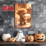 CIFbuy Cute Little Cow Holding Toilet Paper Metal Sign" 2D Flat Unframed Bathroom Decor, Weatherproof Rustproof UV Resistant Wall Art, Decor, Weatherproof Rustproof UV Resistant Wall Art, Metal SiikTok, Metal SiikTok, t Self-pickup Logiopics - Image 4