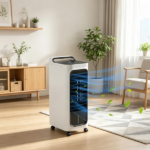 Ice Cooling Room Air Cooler, with Ice Packs, Water Humidifier, Remote, Timer & Oscillating Function - Image 4