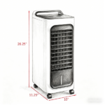 Ice Cooling Room Air Cooler, with Ice Packs, Water Humidifier, Remote, Timer & Oscillating Function - Image 5