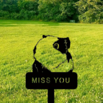 CIFbuy Exquisite Hamster Memorial Metal Yard Stake - An elegant decorative piece, a perfect memento for your beloved pet, an alternative to outdoor statues.(TikTok/temu self-pickup orders) - Image 19