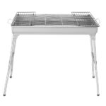 Vertical Steel Charcoal Smoker, Heavy Duty Double Layer Round BBQ Grill for Outdoor Cooking, Black - Image 18