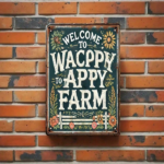 CIFbuy WACPPYAPPY Vintage Rustic Metal Sign Welcome To Farm, 8x12 Inch Decorative Iron Wall Plaque, Farmhouse Home Garden Indoor Outdoo TikTok, TikTok, Self-pickup Logiopics