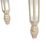 Three Drawers Mirror Table Dressing Table Console Table - Image 5