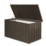 200 Gallon Outdoor Storage Deck Box Waterproof, Large Patio Storage Bin for Outside Cushions, Throw Pillows, Garden Tools, Lockable (Dark Brown) - Image 7