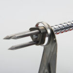 3-in-1 Stainless Steel Hand-cranking Apple Peeler Slicer Peeler Red - Image 7
