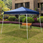 8*8ft Portable Home Use Waterproof Folding Tent Blue - Image 59