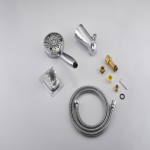 8-Setting High-Pressure Handheld Shower with Hose & Slip-On Diverter Tub Spout - Image 4