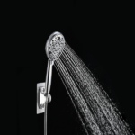 8-Setting High-Pressure Handheld Shower with Hose & Slip-On Diverter Tub Spout - Image 7