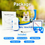 GPS Pet Tracker for Dogs Cats Built-in IoT Sim WiFi Tracking Unlimited Distance QR Code Anti-Lost Locator, Subscription Required - Image 9