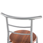 Same Code 35204938 Brown Wood Grain PVC Breakfast Table (One Table and Two Chairs) - Image 12