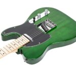 Do Not Sell on Amazon GTL Maple Fingerboard Electric Guitar (Green) Bag Strap Paddle Cable Wrench Tool - Image 12