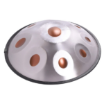 9 Notes Gold-eyes Solid Color Handpan Drum Steel Percussion Instrument - Image 4