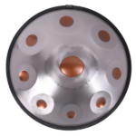 9 Notes Gold-eyes Solid Color Handpan Drum Steel Percussion Instrument - Image 8