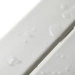 36*36*47cm Single Layer Square HDPE Side Table White - Image 14