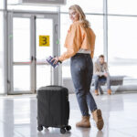 PP Trolley Case 20in Travel Suitcase Black - Image 14