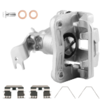 Front Left Brake Caliper w / Bracket fit for Chevrolet Equinox Torrent 2006 Saturn - Image 11