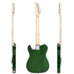 Do Not Sell on Amazon GTL Maple Fingerboard Electric Guitar (Green) Bag Strap Paddle Cable Wrench Tool - Image 14