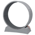80*34*86CM, Gray PP track connector assembly, Round shape with gray carpet + 1 cat teaser stick, 15kg cat treadmill - Image 13