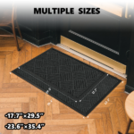 1PC Diagonal Grid Composite Rubber Mat, Gray, 60x90x0.7cm, Kitchen & Home Anti-Fatigue Floor Mat - Image 7