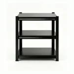 3-Tier Metal Storage Rack with Adjustable Shelves, Multi-purpose Organizer for Living Room, Kitchen, Garage, Office, Gym and More - Image 9