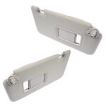 Pair of Left and Right Side Sun Visor Fit for Nissan Versa 1.6L 1.8L 2007-2012 - Image 2