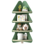 Kids Table and Chair Set with Storage Drawers House-Shaped Study Desk for Playroom Bedroom- White - Image 14