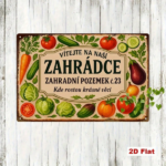 CIFbuy Retro Farm Style Garden Welcome Sign, Durable Metal Wall Decor, 7.87x11.81 Inch Vegetable Quote Iron Plaque, 2D Flat Home Yard O TikTok, TikTok, rd O Self-pickup Logiopics - Image 7