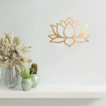 CIFbuy Stunning Large Lotus Metal Wall Art – Modern Living Room Decor & Fabulous Bridal Shower Gift.Wall Sculptures-cif buy(TikTok/temu self-pickup orders) - Image 13