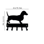 CIFbuy™ Dachshund Design Key Holder Dual Size Iron Wall Decor (TikTok, temu pick-up service) - Image 6