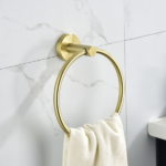 5 Piece Bathroom Towel Rack Set Wall Mount - Image 6