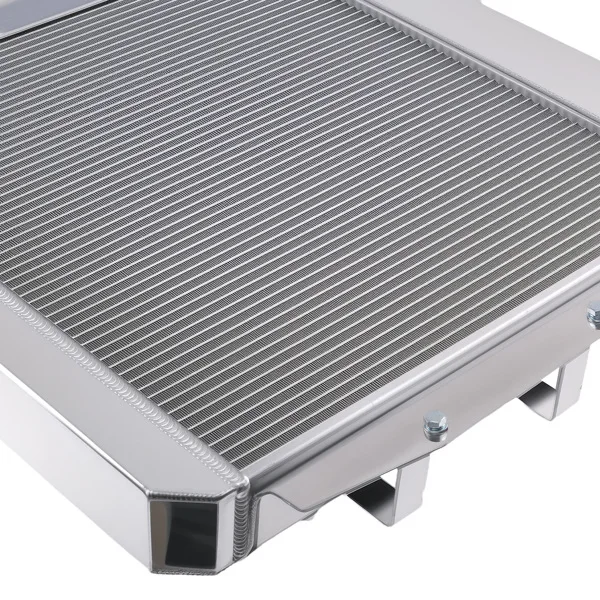 3 Row Aluminum Radiator fit for GMC Pickup Truck 1955-1959 5559 CU5559 w/ Shroud Fan