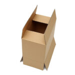 100 Corrugated Paper Boxes 6x4x4" 15.2*10*10cm Yellow - Image 8