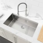 Stainless Steel Kitchen Sink, 36″x19″ Single Bowl, Undermount Handmade Sink in Brushed, with Cutting Board, Colander, Grid[Unable ship on weekends, TK/TEMU only for pickup, only TX10643 warehouse supports GOFO] - Image 2