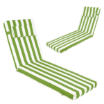Outdoor Chaise Lounge Cushion, 72 in. x 21 in. x 3 in. Waterproof Fade-Resistant Patio Chair Pad for Pool Beach - Image 7