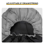 Rectangular Heated Sleeping Bag, Lightweight Sleeping Bag with Multi USB Powered Heating Pads, Waterproof Compact Envelope Sleeping Bag for Backpacking Hiking, Gray - Image 9