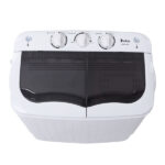 same code 05164613 Compact Twin Tub with Built-in Drain Pump XPB35-188S 14.3(7.7 6.6)lbs Semi-automatic Gray Cover Washing Machine - Image 14