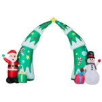 6 FT Lighted Christmas Inflatable Decoration, Large Inflatable Snow Globe with Snowman Family, Funny Blow Up Yard Decorations with Built-in LED Lights for Holiday Party Front Yard Lawn Garden Decor - Image 22
