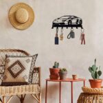 CIFbuy Alluring 1pc Metal Key Holder for Wall. The 7 - Hook, Black, Wall - Mounted Organizer is a Gorgeous Addition to Your Front Entryway. It Serves as a De(TikTok/temu self-pickup orders) - Image 25