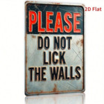 CIFbuy 1pc 8x12 Inch Heavy-Duty Metal Farm Sign, Vintage No Feeding Horse Warning Plaque, Rustic Red/White Barn Wall Decor, Iron Stable TikTok, TikTok, ng Plaque, Rustic Red/White Barn Wall Decor Self-pickup Logiopics - Image 14