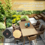 Outdoor Umbrella Base Only the base - Image 7