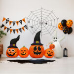 8FT Long Halloween Inflatables Pumpkins Ghost Outdoor Decorations, Blow Up Yard Decoration with Built-in LEDs Lighted for Lawn Garden Outside Indoor Decor - Image 11