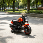 Red 6V Kids Ride-On Motorcycle – Sturdy Anti-Tip Training Wheels, Single-Button Easy Start - Image 5