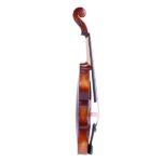 [Do Not Sell on Amazon] GV201 4/4 Classic Solid Wood Violin Case Bow Violin Strings Rosin Shoulder Rest Electronic Tuner - Image 2